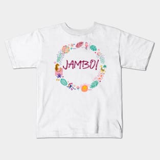 Jambo! (for light fabrics) Kids T-Shirt